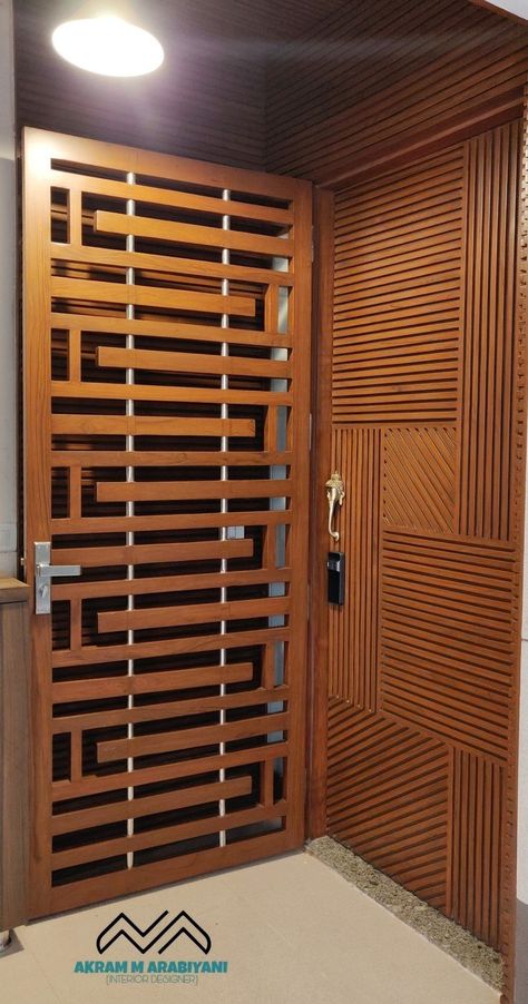 Entry Door Designs, Door Design Ideas, House Main Door, Modern Entrance Door, House Main Door Design, Grill Gate Design, Metal Doors Design, Main Entrance Door Design, Steel Door Design