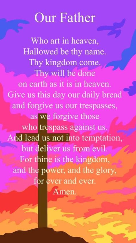 Our Father Who Art In Heaven, Prayer For Love, Thy Kingdom Come, Thy Will Be Done, Lord’s Prayer, God Made Me, Everyday Prayers, Angel Prayers, Jesus Prayer