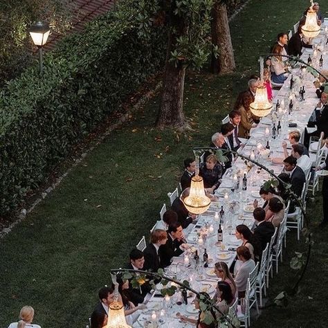 Style Me Pretty on Instagram: "There's something so timeless about a long reception table adorned with romantic candles, and elegant chandeliers! 🕯️ For more wedding inspo just like this, head to our link in bio! ⁠ ⁠ Photographer: @ninawernicke⁠ Venue: @villa_marigola_lerici ⁠ Dress: @alexiamariaofficial ⁠ HMU: @blbsmanagement ⁠ Groom’s Suit: @giorgioarman ⁠ ⁠ #weddingphotography #stylemepretty #weddingplanner #weddinginspiration #eventplanning #weddingday #weddingideas #weddings #weddingstyle Long Table Wedding, Romantic Candles, Elegant Chandeliers, Unique Interior Design, Long Table, Reception Table, Romantic Weddings, Romantic Wedding, Style Me Pretty