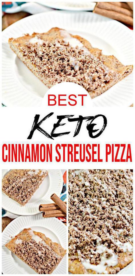 Keto Strudel Topping, Keto Dessert Pizza, Low Carb Dessert Pizza, Sweet Keto Breakfast, Breakfast Pastries Easy, Dessert Pizza Recipe Easy, Desserts Pizza, Streusel Dessert, Rainbow Eating