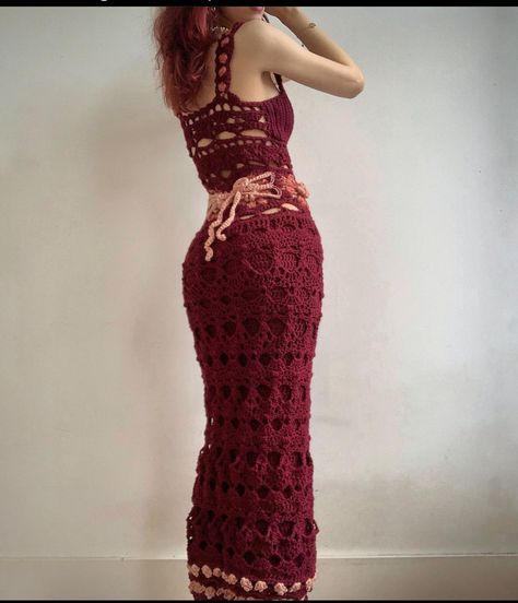 Mascarade Dresses, Crochet Inspo, Cute Lazy Outfits, Weird Fashion, Lazy Outfits, Crochet Inspiration, Lovely Things, Crochet Fashion, Crochet Ideas