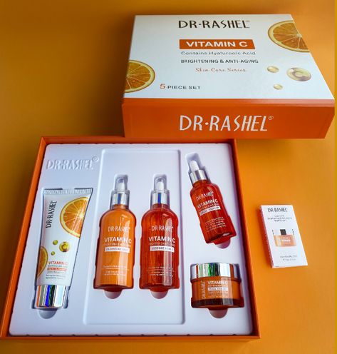 Skin Care Items Beauty Products, Vitamin C For Skin, Vitamin C Skincare, Aquarius Sun, Dr Rashel, Diy Gifts To Sell, Box Beauty, Skincare Products Photography, Natural Vitamin C