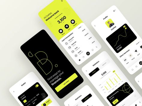 Dana - Finance App Design by Ahmad Sulaiman for Plainthing Studio on Dribbble To Do App, Ux Design Mobile, Ux Design Process, Ui Ux 디자인, Studio Marketing, Mobile App Design Inspiration, Directory Design, App Interface Design, Gui Design