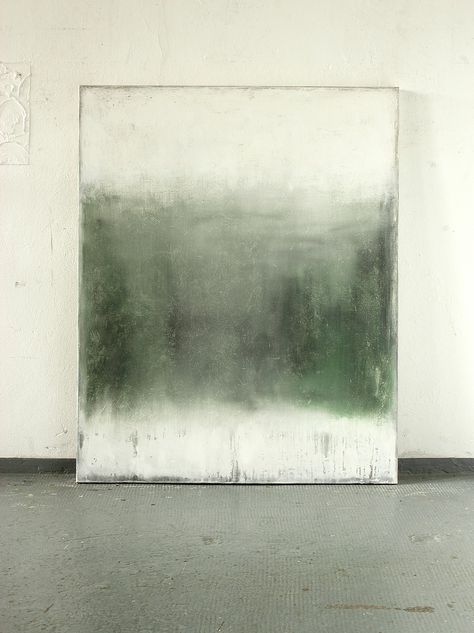 CHRISTIAN HETZEL Christian Hetzel, Dyi Art, Contemporary Art Painting, Green Wall Art, Abstract Art Landscape, Small Art, Modern Art Abstract, Hanging Art, Texture Art