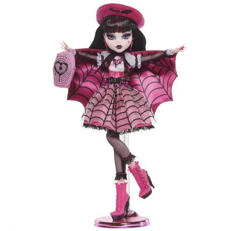 Monster High Haunt Couture Draculaura collector doll Draculaura G3, New Monster High Dolls, Haunt Couture, Mh Dolls, Original Monster, Arte Monster High, Black Color Palette, Moster High, Catty Noir