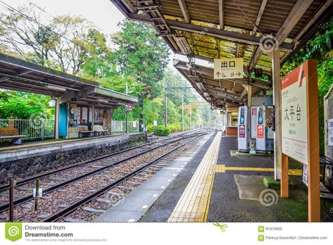 Hakone Japan, Japanese Town, Japan Train, Japan Image, City Japan, Old Train Station, Anime City, Japan Street, Hakone