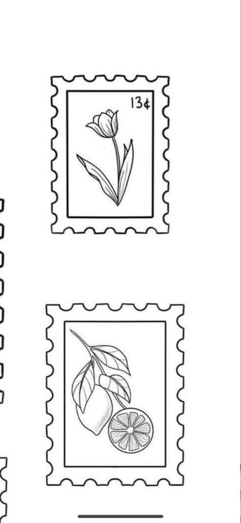 Heart Postage Stamp Tattoo, Dutch Stamp Tattoo, Tulip Postage Stamp Tattoo, Amsterdam Stamp Tattoo, Stamp Outline Tattoo, Post Stamp Drawing, Stamp Tattoo Outline, Lemon Outline Tattoo, Netherlands Tattoo Ideas