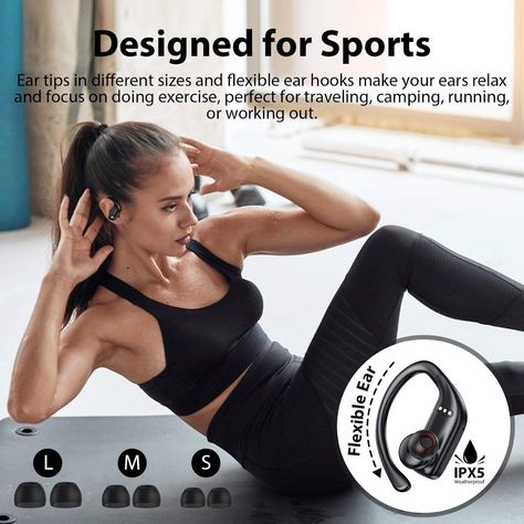 Exercise Music, On Ear Earphones, Noise Cancelling Earbuds, Wireless Access Points, Sport Earphones, Ear Buds, Headphone With Mic, Sports Headphones, Sport Earbuds