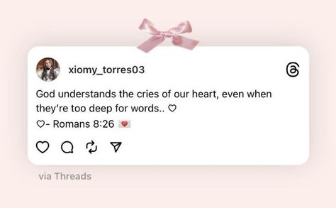 Christian Banner, Psalms 40, Pink Bible, Icon Coquette, Romans 8 26, Cute Bible Verses, Motivational Bible Verses, Comforting Bible Verses, Bow Coquette