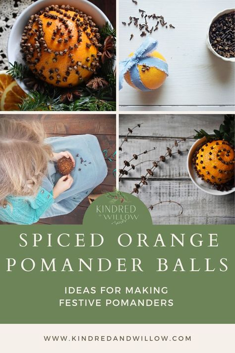 Orange Pomanders, Yule Traditions, Pomander Balls, How To Make Orange, Orange Clove, Orange Christmas, Home Smell, Holiday Tablescapes, Orange Spice