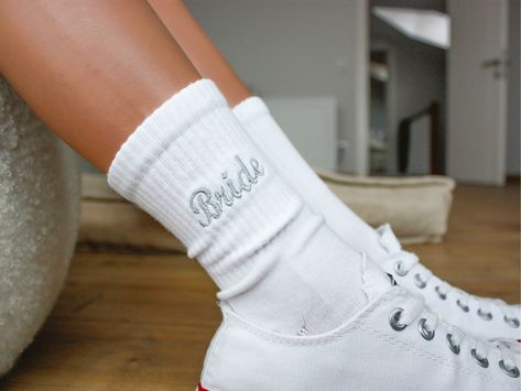 Custom Wedding Socks Silver Embroidered Custom Bride Socks Bridesmaid Socks Wedding Party Socks Embroidered Bridal Party Sock Christmas Gift Wedding Socks Bride, Bridal Socks, Bride Boots, Embroidery Christmas Gifts, Bridesmaid Socks, Groom Socks, Groomsmen Socks, Embroidered Socks, Wedding Socks