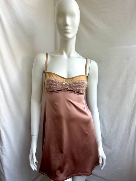 Y2k Vintage DOLCE GABBANA Slip Dress. Lace Satin Nightgown - Etsy Slip Dress Lace, Satin Nightgown, Lace Slip Dress, Satin Slip Dress, Satin Slip, Dress Lace, Y2k Vintage, Night Gown, Vintage Dresses