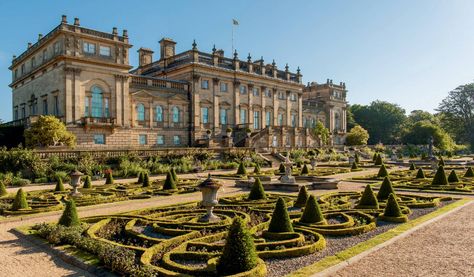 Harewood House | House & Garden Palace Exterior, Palace Design, Moroccan Garden, Harewood House, Castles To Visit, Palace Garden, Garden Oasis, Beautiful Castles, Royal House