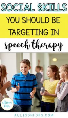 social skills you should target Pragmatics Speech Therapy, Social Communication Skills, Early Intervention Speech Therapy, Social Skills Lessons, School Speech Therapy, Social Skills Groups, Social Skills Activities, Teaching Social Skills, Social Communication