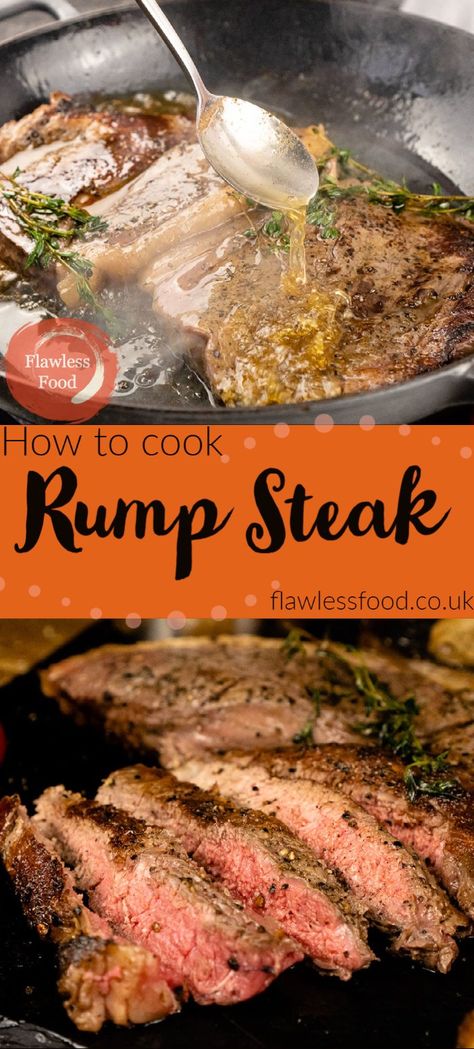 Rump Steak Recipes, Steak Cooking Times, Steak At Home, Beef Rump, Steak Cooking, Rump Steak, Steak Side Dishes, Fillet Steak, Grilled Beef