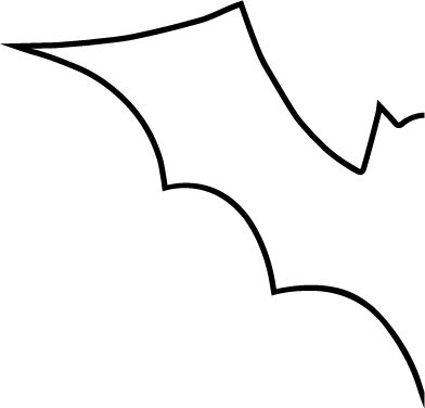 Bat Template – Halloween DIY | I Am Kristin Paper Bats Halloween Decorations, Bat Cutout Template, Paper Bats, Bat Template, Halloween Art Projects, Paper Bat, Halloween Bat Decorations, Resident Assistant, Cut It Out