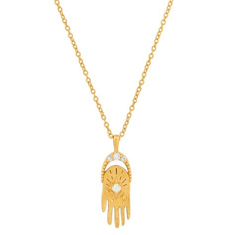 Turkey Jewelry, Simple Chain Necklace, Stile Hip Hop, Eye Pendant Necklace, Star Charm Necklace, Unique Pendant Necklace, Hamsa Charm, Hamsa Pendant, Hamsa Necklace