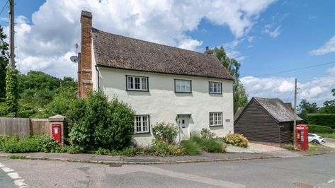 Before its beautiful conversion, the Grade II house was once a popular pub favoured by author George Orwell. Get to know the house and its history before it's snapped up Pub Conversion To House, Small Gazebo, Beer Cellar, Quarry Tiles, Inglenook Fireplace, Public House, House Exteriors, George Orwell, Home Office Space