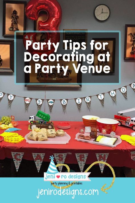 Decorating at a party venue, here are some tips! Find out how to decorate at the bounce place or ninja gym for your kid's next party! Jump Party Decorations, Garage Birthday Party Ideas Kids, Trampoline Party Decorations, Trampoline Park Birthday Party Ideas, Trampoline Birthday Party Ideas, Indoor Playground Birthday Party, Indoor Playground Party, Trampoline Park Party, Trampoline Birthday Party