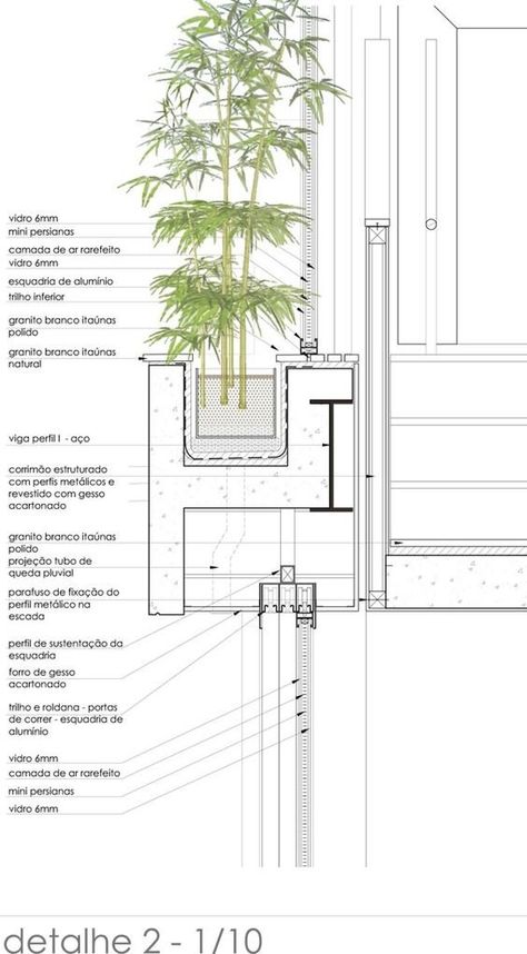 Portfolio D'architecture, Green Facade, Plans Architecture, Architectural Section, Green Architecture, Architecture Design Concept, Architectural Drawing, Diagram Architecture, Facade Architecture