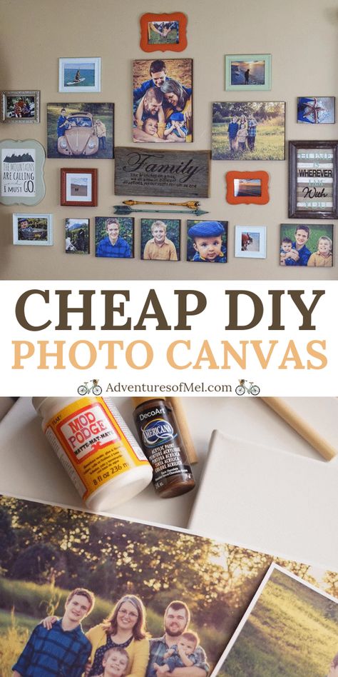 How To Transfer Photo To Canvas, Photo Decopage Ideas, Diy Photo Decor Ideas, Paper On Canvas Mod Podge, How To Transfer Pictures To Canvas Diy, Mod Podge Poster On Canvas, Photo Modge Podge Ideas, Modpog Pictures On A Canvas, Diy Canvas Photo Mod Podge