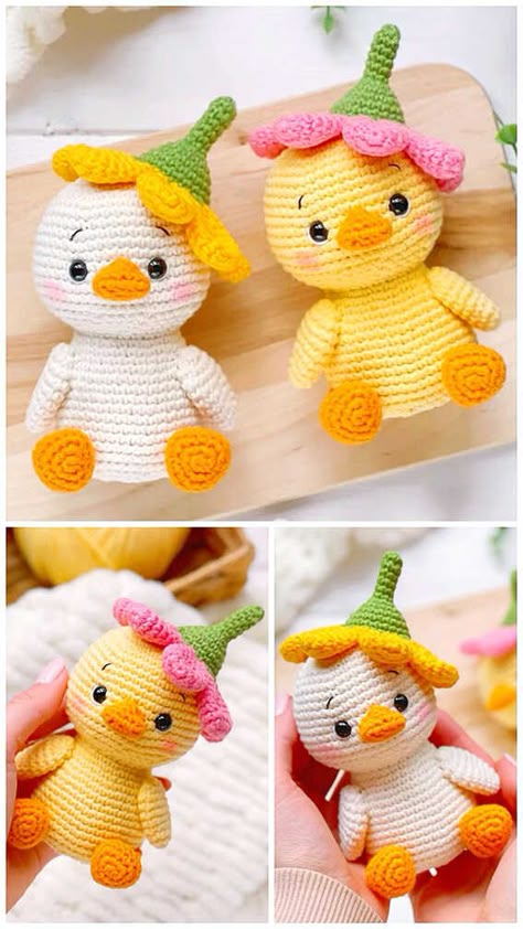 Duckling Crochet Pattern Free, Crochet Duck Tutorial, Duck Amigurumi Pattern, How To Crochet A Duck, Rubber Duck Crochet Pattern Free, Free Crochet Duck Pattern, Crochet Rubber Duck Free Pattern, Free Duck Crochet Pattern, Crochet Duck Free Pattern