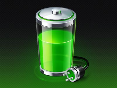 Battery Alarm App, Battery Icon, Matt Anderson, Game Environment, 3d Icons, Energy Storage, 3d Logo, App Logo, Ui Design Inspiration