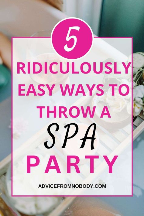 Gather your friends and transform your space into a haven of relaxation and pampering with a spa party. Massage Party, Spa Party Activities, Spa Night Party, Spa Party Foods, Diy Spa Party, Spa Party Ideas, Pedicure Party, Adult Birthday Party Ideas, Spa Party Decorations