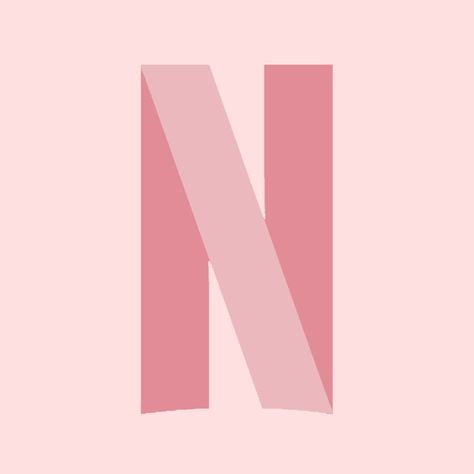 Pink Netflix App Icon, Apps Kawaii, Netflix App Icon, All Apps Icon, Pink Ios, Icones Do Iphone, App Ikon, Netflix App, Kawaii App