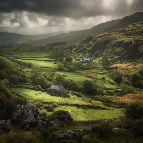 Immerse yourself in the breathtaking beauty of the "Emerald Haven: Ireland Landscape." This stunning collection of landscape photography captures the enchanting vistas and rolling green hills that define the scenic charm of Ireland. From rugged coastlines to serene countryside views, this photograph transports you to a world of natural splendor and tranquility. Explore the timeless allure of Ireland's landscapes through the lens of our AI-generated photography Ireland Nature Photography, Irish Cliffs Aesthetic, Ireland Winter Aesthetic, Cool Landscapes Photography, Scottish Landscape Photography, Irish Countryside Aesthetic, Ireland Core, Ireland Spring, Rural Ireland