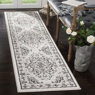 Bedroom Runner Rug, Bedroom Runner, Scatter Rugs, Floral Runner, Affordable Rugs, Modern Contemporary Style, Floral Area Rugs, Ivory Rug, Nebraska Furniture Mart