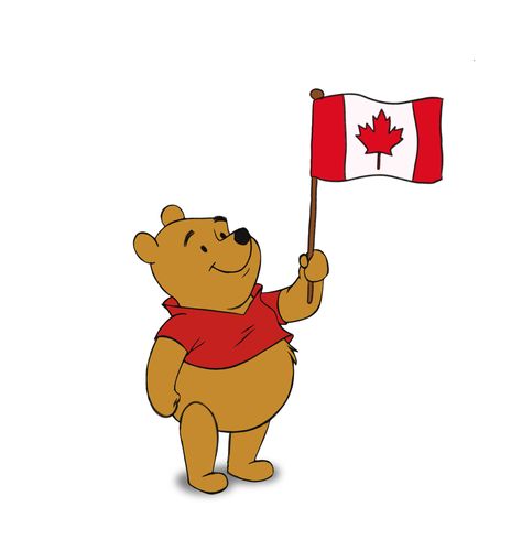 The GATE | Happy Canada Day from Winnie The Pooh All About Canada, Canada Soccer, Canadian Things, I Am Canadian, Canada Eh, Happy Canada Day, London Zoo, O Canada, Canadian History