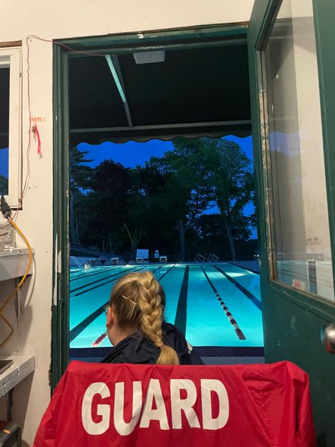 Summer Lifeguard Aesthetic, Lifeguard Aesthetic Pool, Summer Job Aesthetic, Life Guard Aesthetic, Summer Goals List, Lifeguard Aesthetic, Lifeguard Outfit, Summer Jobs For Teens, Summer Job