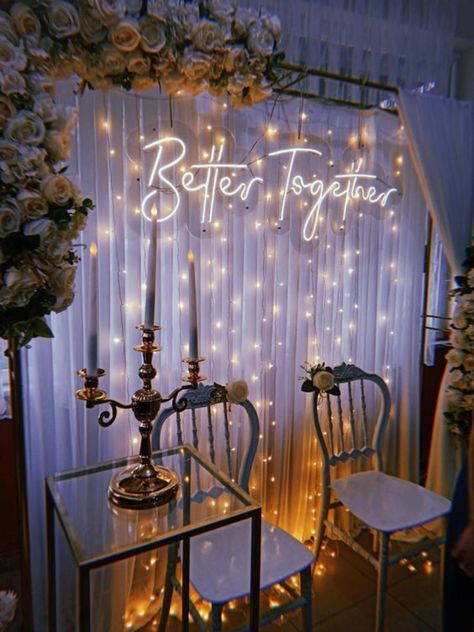 Diy Wedding Backdrops, Fairy Light Backdrops, Wedding Backdrop Ideas, Gothic Wedding Theme, Boxwood Hedge, Diwali Decorations At Home, Easy Fall Decor, Wedding Decorations On A Budget, Wedding Backdrops