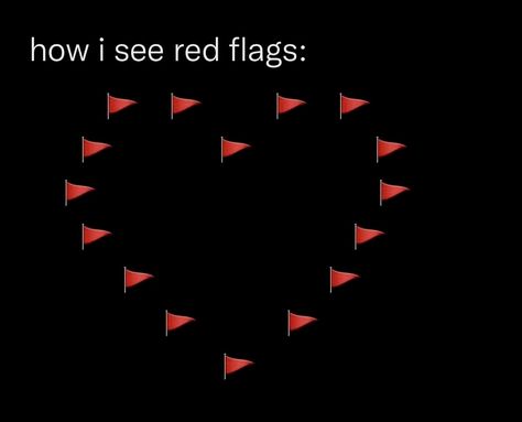 Red Flag Meme, I See Red, Red Flags, Red Flag, Random Stuff, Flag, Social Media, Media, Collage