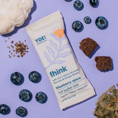 YOE! Superfood Bars Are Designed To Support A Healthy Lifestyle | Dieline - Design, Branding & Packaging Inspiration Aesthetic Healthy Food, Healthy Food Packaging, Bar Packaging, Calming Aesthetic, Healthy Brands, Healthy Bars, Nut Bar, Butter Bar, Food Packaging Design