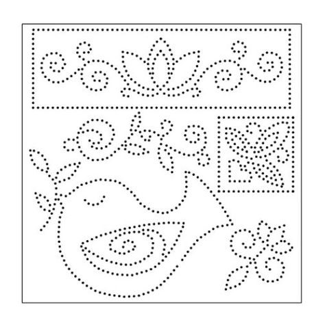 Use our bird pin pricking template to make gorgeously detailed papercrafts. It can used with your card making to make beautiful textures and motifs! Candlewicking Patterns Free, Punched Tin Patterns, Candlewicking Patterns, Push Pin Art, Free Craft Templates, Printable String Art Patterns, Embroidery Cards Pattern, Stitching On Paper, Craft Templates