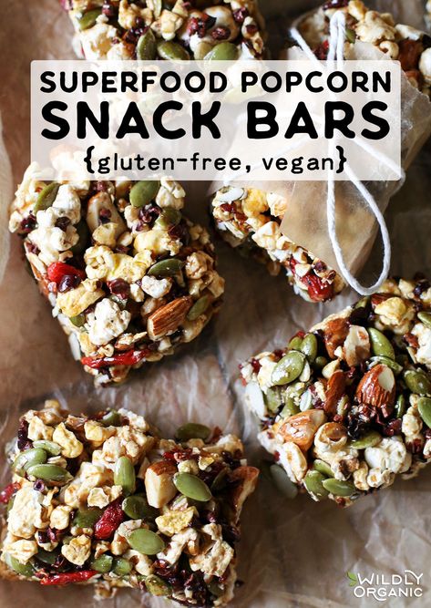 Healthy Portable Snacks, Puffed Rice Cereal, Rice Cereal Treats, Healthy Popcorn, Popcorn Snacks, Healthy Cereal, Portable Snacks, Cereal Treats, Popcorn Bar