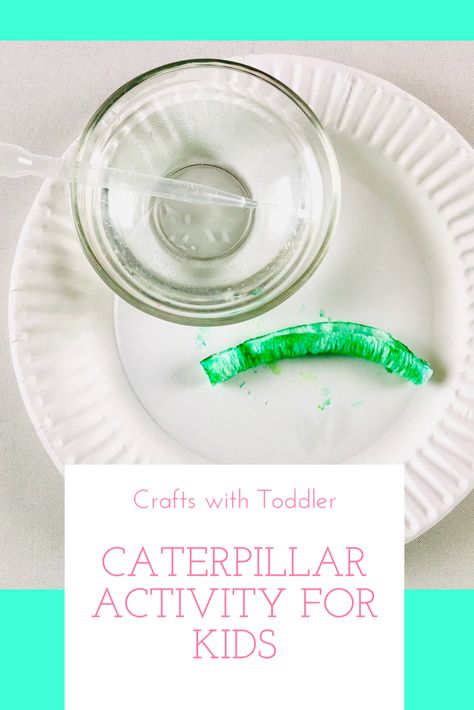 The Very Hungry Caterpillar Science Activities, A Moving Caterpillar, Growing Caterpillar Craft, Caterpillar Craft For Preschool, Walking Caterpillar Craft, Caterpillar Process Art, Growing Caterpillar Experiment, Moving Caterpillar Craft, Preschool Caterpillar Crafts