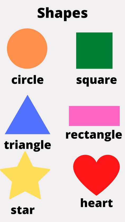 Shape For Kindergarten, Teaching Shapes Preschool, Shapes Preschool Worksheets, Shapes Activities Preschool, Shapes For Preschoolers, Learning Shapes Preschool, English Alphabet For Kids, Shapes Preschool Printables, Kindergarten Shapes