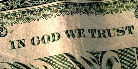 Best Motto, God Tattoos, Christian Quotes God, Money And Happiness, In God We Trust, Tattoo Lettering, Dollar Bill, Trust God, We Need