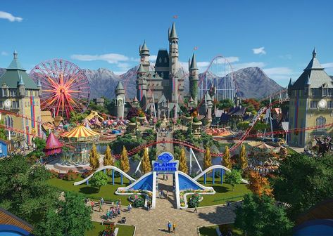 Theme Park Planning, Planet Drawing, Planet Coaster, Indie Scene, Mood Images, Xbox Series X, Adventure Activities, Playstation 5, Visual Novel