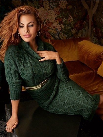 Inappropriate Clothing, Ultra Feminine Style, Eva Mendes Collection, Business Casual Fall, Eva Mendes, Keep It Real, Sweater Set, Petite Fashion, Business Casual Outfits