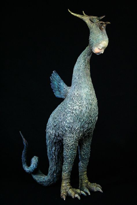 Akishi Ueda, Beautiful Bizarre, Bizarre Art, Textile Sculpture, Surrealism Painting, Art Brut, Mythological Creatures, Hyperrealism, Pop Surrealism