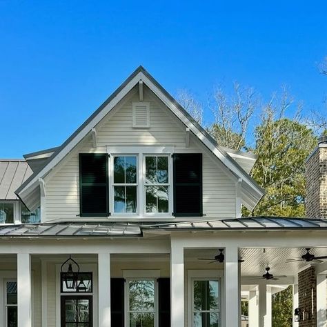 Moser Design Group on Instagram: "Some shots we captured of a recent build on Crane Island, Florida - an adaptation of the Sugarberry!   Swipe for a peek at the amazing details of the interior, including a beautiful kitchen.   Just a few tweaks from the original plan: the stairs were moved into a bump-out and the house was enlarged with porches and a revised master bedroom to fit the site on @craneislandfl   sugarberry cottage  crane island  coastal home  #architecture #coastaldesign #coastalarchitecture #sugarberry #coastalhomes #homedesign #homedesigninspiration #coastalhomeinspiration #sustainablearchitecture #newurbanism #residentialdesign #urbanplanning #coastalfloorplans #guestcottagedesign #southerncottage #coastalcottage #customhousedesign #coastallivinghouse #dreamhome #cottageins Coastal Floor Plans, Sugarberry Cottage Plans, Sugarberry Cottage, Coastal Architecture, New Urbanism, Southern Cottage, Cottage Inspiration, Home Architecture, Cottage Plan