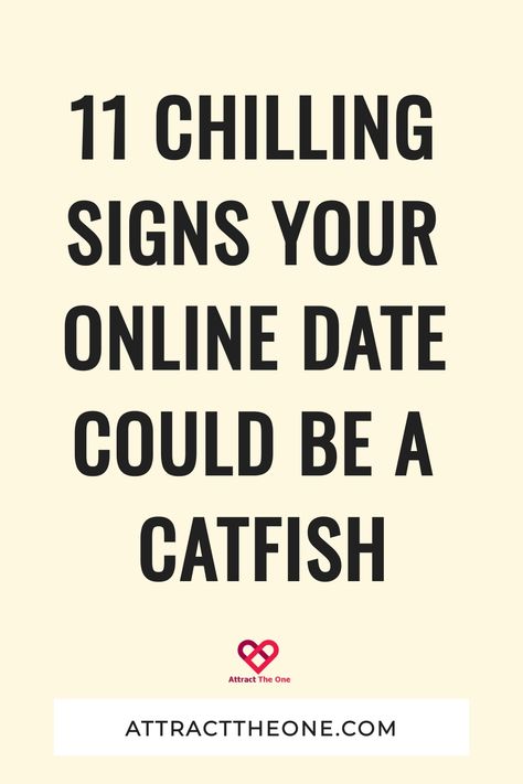 Wondering if your new online dating match is legitimate? Worried you're being lied to? Click to learn 11 potential signs you are being catfished in online dating. Follow us for more online dating advice. Online Dating Humor, Breakup Advice, Understanding Men, Meaningful Love Quotes, Communication Relationship, Dating Tips For Men, Best Dating Apps, Dating Advice Quotes, Online Dating Profile