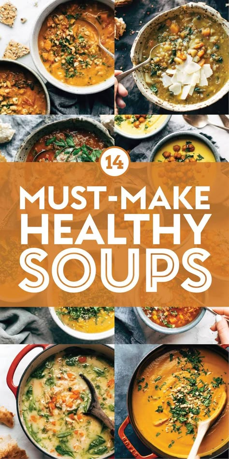 Best Healthy Soup, Cheesy Cauliflower Soup, Healthy Soups, Summer Soup, Fall Soup Recipes, Fall Soups, Crock Pot Soup, Easy Soups, Easy Soup Recipes