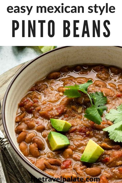 Mexican Beans In Instant Pot, Vegan Pinto Beans Instant Pot, Instapot Pinto Beans Recipe Mexican, Crock Pot Pinto Beans Mexican, Instapot Mexican Beans, Mexican Pinto Beans Instant Pot, Pinto Bean Side Dish, Pinto Beans In The Crock Pot Mexican, Instant Pot Mexican Beans