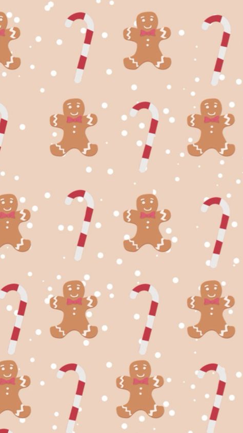 Gingerbread Christmas Wallpaper, Gingerbread Man Wallpaper, Gingerbread Aesthetic, Xmas Wallpaper, Christmas Phone Wallpaper, Cute Christmas Wallpaper, Christmas Feeling, Gingerbread Christmas, Man Wallpaper