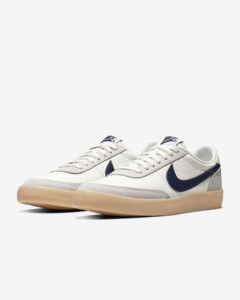 Nike Killshot 2 Leather Men's Shoe. Nike.com Nike Leather, Nike Shoe, Men Nike, Men's Shoe, Navy Shoes, Blue Nike, Midnight Navy, Inspiration Mode, Tennis Shoes